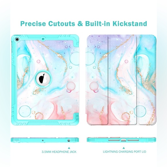 New Full Body Protective Filio Smart case Cover with Wake/Sleep Feature for iPad - Picture 3 of 8